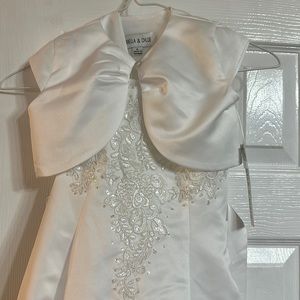 Girls size 6 flower girl dress. NWT